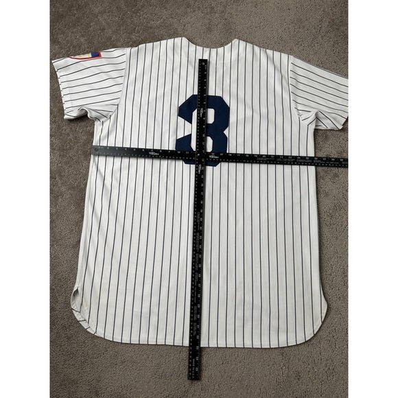 Mens Jersey #3 Yankees 1951 Mickey Mantle Mitchell&Ness LEAGUE 50th, Size 54 3XL - Picture 8 of 9